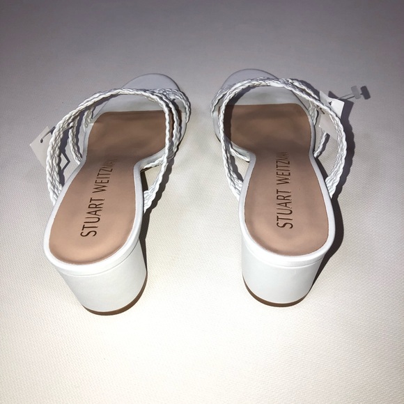 Brand new STUART WEITZMAN Woven Padded sandals size 8.5 - Picture 5 of 11